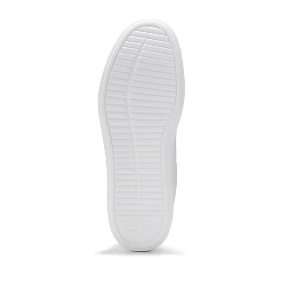 Cole Haan White and Tan Leather Sneakers - Picture 7 of 7